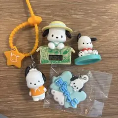 サンリオ ポチャッコ マスコット 4点セット