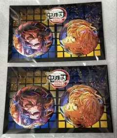 鬼滅の刃 善逸 獪岳 第5弾 キービジュアル缶バッジセット