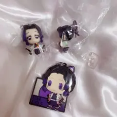 鬼滅の刃 胡蝶しのぶ 一番くじ ガチャガチャ ラバーストラップ ならぶんです