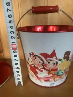 ペコちゃん　クリスマスバケツ 2005 不二家