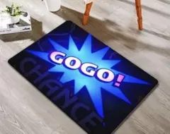 新品 パチスロGOGO! CHANCE ルームマット 玄関マット