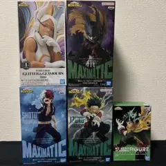 僕のヒーローアカデミア MAXIMATIC フィギュア 緑谷出久 轟焦凍 ミルコ