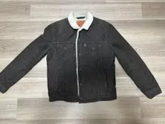 LEVI STRAUSS & CO. ボア襟付きデニムジャケット