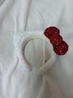 USJ ハローキティ スパンコールカチューシャ