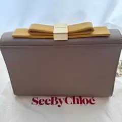【SEE BY CHLOE （シーバイクロエ）】チェーンショルダーバッグのサムネイル