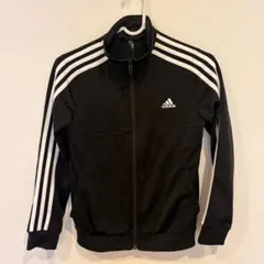 adidas ジャージ 黒 140cm