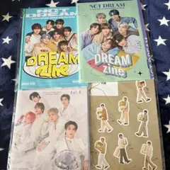 NCT DREAM 日本FCオフィシャルブックvol1,2,4,5
