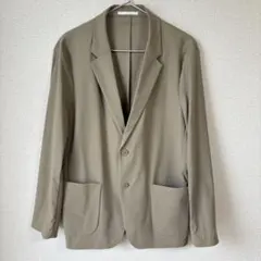 【美品】ユニクロ　ウルトラストレッチジャケット　ベージュM