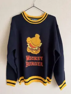 Disney ミッキーバーガー　セーター