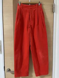 UNIQLO マルニ ワイドパンツ S レッド