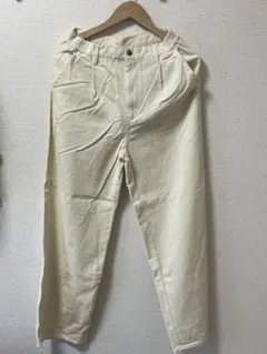 ヴィンテージライクコーデュロイ ワイドテーパードパンツ