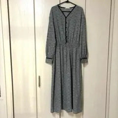 花柄ロング丈ワンピース✨サマンサモスモス