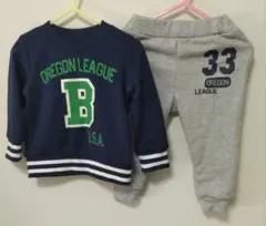 西松屋 トレーナー スウェットパンツ 80cm