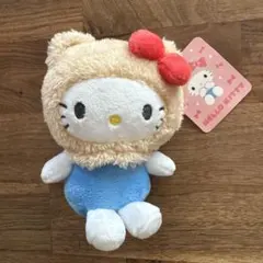 산리오 マスコットポーチ あにまる ハローキティ×くま
