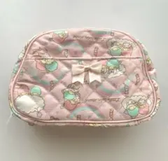 サンリオ　キキララ　ポーチ リトルツインスターズSanrio 平成レトロ　レア