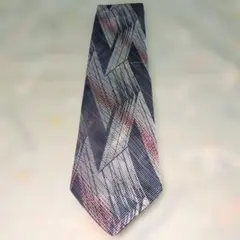 ECLAIRE 幾何学模様 ネクタイ Made in Japan