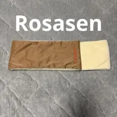 Rosasenフェイクファーマフラー ゴルフ ブラウン/クリーム