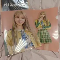 NiziU RIKU 一番くじローソン A4クリアファイル