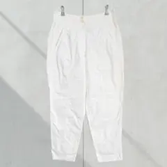 クリスチャンディオール バレルレッグパンツ 綿100% L ホワイト 日本製のサムネイル
