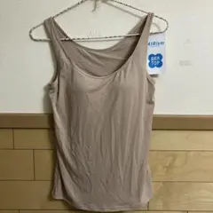UNIQLO エアリズム ブラタンクトップ M ベージュ