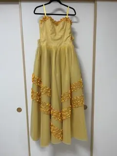 ロングドレス　カラードレス　ステージドレス　華やか　9号