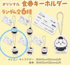 ちいかわ×松屋　食券キーホルダー　ラッコ