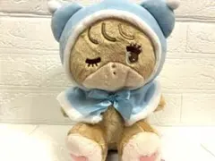ま*迎様 Lil ala mode おめかし ポンチョぬいぐるみ ラテ　mikk