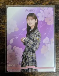 櫻坂46 ビルディバイドブライト　PR 松田里奈　まつりフェスティバル！ 🎉公式サイト訪問キャンペーン開催中！🎉 本日公開カードは…! 「大会