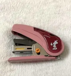 ディズニー　ミニーマウス　ホチキス　ホッチキス　ピンク　MAX