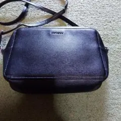 ANTROSE ショルダーバッグ 黒 合成皮革