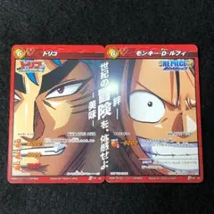 X38　P プロモ トリコ/モンキー・D・ルフィ　ミラバト ワンピース ①