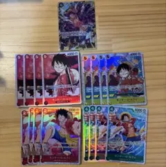 ルフィ＆ゾロカードセット - OP05-119、OP05-067、プロモ他 ルフィ＆ゾロカードセット - OP05-119、OP05-067、プロモ他 - メルカリ