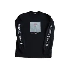 FLOWER FLOWER ロングTシャツ　黒　新品　Mサイズ　YUI ロンT