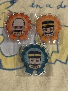 ゴールデンカムイ おなまえアクリルバッジ 3個セット