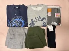 ユニクロ ポケモン トレーナー など6点セット 新品もあり 140