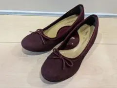 ベリココ velikoko パンプス ローヒール ワインレッド