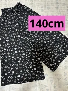 ジーユー ガウチョ パンツ ワイドパンツ キッズ 女の子 花柄