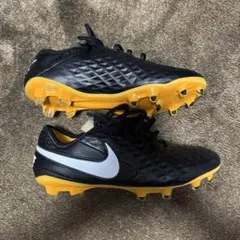 Nike Tiempo サッカーシューズ ブラック/イエロー