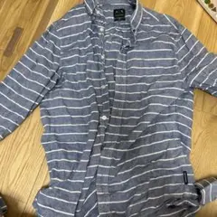 Armani Exchange 青白ストライプ長袖シャツのサムネイル