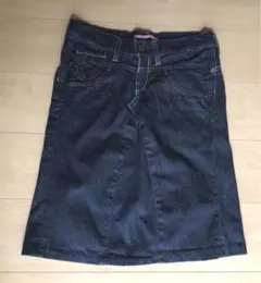 デニムタイトスカート ひざ丈スカート