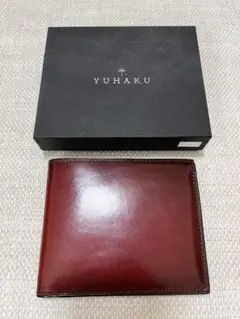 【新品未使用】YUHAKU 二つ折り財布のサムネイル
