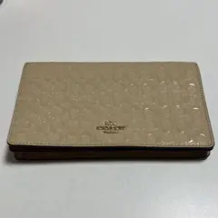 COACH コーチ　ウォレットショルダー　ベージュ