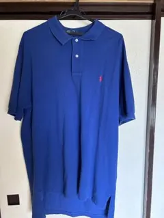Polo by Ralph Lauren 青 ポロシャツ XL
