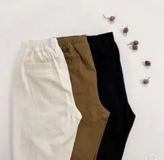 tandey 休日と詩　ニューギャザーパンツ　秋冬