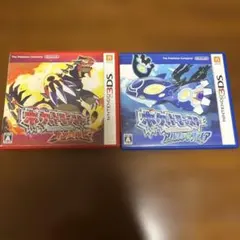 ポケットモンスター オメガルビー・アルファサファイア セット