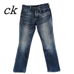 ck　カルバンクライン　ジーンズ　デニム　ブルー　ストレート　Mサイズのサムネイル