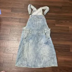 NAME ライトブルー サロペット