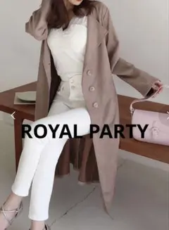 【美品】Royal Partyフェイクスウェードコートのサムネイル