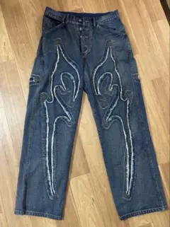 美品】TXT ヨンジュン GGUM X DEINET DENIM PANTS - メルカリ