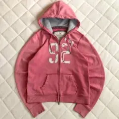 00s y2kアバクロ 鬼フェード ジップパーカー ジップアップ ダブルジップ